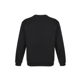 Balenciaga-logotypmönster, rund hals, långärmad, svart, herr 583258TIV801000