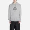 Balenciaga-logotyptryck för herrar, grå 570811THV781300