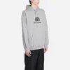 Balenciaga-logotyptryck för herrar, grå 570811THV781300