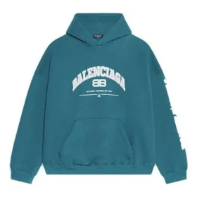 Balenciaga-luvtröja i vid passform ”Indigo” 674986TLVJ24480