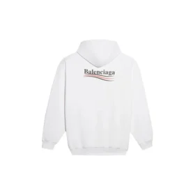 Balenciaga Political Campaign Logo för män, vit 600583TIV539040