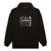 Balenciaga Portrait-logotryck för män, svart 620973TIVA21000