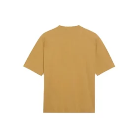 Balenciaga rundhalsad kortärmad tröja med alfabettryck för män, khaki 620969TIV509605