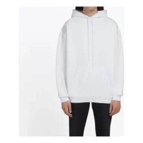 Balenciaga-ryggsäck för män med stort logo-tryck i enfärgat vitt 508184TYK549000