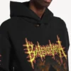 Balenciaga Sacra Cœur-luvtröja för dam i medium passform, svart