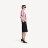 Balenciaga Sacra Cœur T-shirt för dam i medium passform  i gammaldags rosa