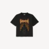 Balenciaga Sacra Cœur T-shirt för dam i medium passform i svart