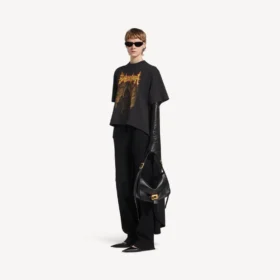 Balenciaga Sacra Cœur Train T-shirt för dam i svart