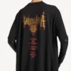 Balenciaga Sacra Cœur Train T-shirt för dam i svart Balenciaga Sacra Cœur Train T-shirt för dam i svart