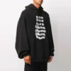 Balenciaga-skor för män med alfabetmönster, svarta, 641679TJV931070