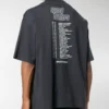 Balenciaga Speed Hunter-serien för män, tryckt logotyp, retro, lös passform, kortärmad, svart 541877TCV381055