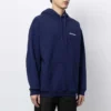 Balenciaga SS21 Alphabet Printing Classic Blue för män 600583TIV843967