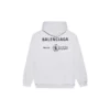 Balenciaga SS21 Casual för män, ljusgrå 600583TJVK41167