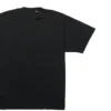 Balenciaga SS21 för män, svart kortärmad T-shirt med alfabetmönster och hål i rund hals 651795TKVB81070
