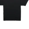Balenciaga SS21 för män, svart kortärmad T-shirt med alfabetmönster och hål i rund hals 651795TKVB81070