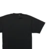 Balenciaga SS21 för män, svart kortärmad T-shirt med alfabetmönster och hål i rund hals 651795TKVB81070
