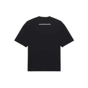 Balenciaga SS21 Love kortärmad tröja för män, svart 612966TJVL51070