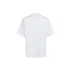 Balenciaga SS21 Word kortärmad vit herrtröja 641613TJVI59040