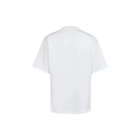 Balenciaga SS21 Word kortärmad vit herrtröja 641613TJVI59040