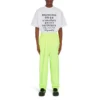 Balenciaga SS21 Word kortärmad vit herrtröja 641613TJVI59040