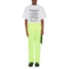 Balenciaga SS21 Word kortärmad vit herrtröja 641613TJVI59040