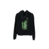 Balenciaga svart långärmad tröja med tryck för män, svart 556136TDV151000