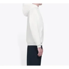 Balenciaga Symbolic Chest Creative Logo Retro White för män 570811TIV519040