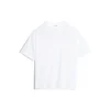 Balenciaga Tech kortärmad tröja för män, vit 556133TDV209000