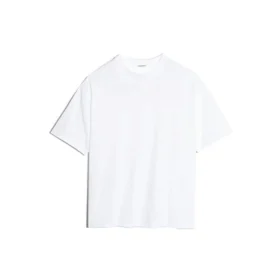 Balenciaga Tech kortärmad tröja för män, vit 556133TDV209000