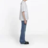 Balenciaga Tech kortärmad tröja för män, vit 556133TDV209000