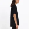 Balenciaga-tröja för män med alfabettryck, kortärmad, svart 641675TIV521070