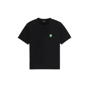 Balenciaga-tröja för män med logotryck, kortärmad, svart 594579THV631000
