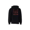Balenciaga-tröja med tryck för män, svart 570811TJVE91000