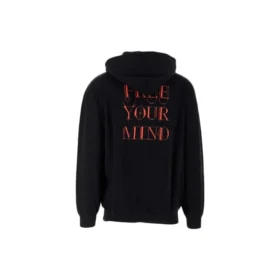 Balenciaga-tröja med tryck för män, svart 570811TJVE91000