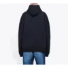 Balenciaga Uniform Plush Loose Classic svart för män 620973TIV801000