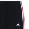 Balenciaga x adidas Baggy-tröjbyxor i fleece ”Black White Red” 723970TNVN56278