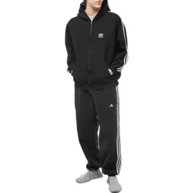 Balenciaga x adidas Joggingbyxor ”Black White” 723912TNVP11070