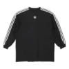 Balenciaga x adidas långärmad T-shirt i oversized-modell ”Svart” 728789TNVA68482