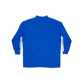 Balenciaga x adidas långärmad T-shirt, oversized ”Blue” 728789TNVA65531