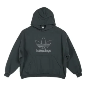 Balenciaga x adidas Logo Oversized Luvtröja ”Green White” 712396TNVA93775 Balenciaga x adidas Logo Oversized Luvtröja ”Green White” 712396TNVA93775