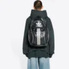 Balenciaga x adidas Logo Oversized Luvtröja ”Green White” 712396TNVA93775