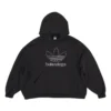 Balenciaga x adidas Logo Oversized Luvtröjor ”Black White” 712396TNVA91070