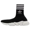 Balenciaga x adidas Originals Speed Sneakers ”Black White” 711189WBDV11090