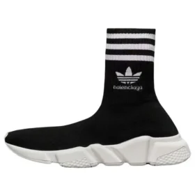 Balenciaga x adidas Originals Speed Sneakers ”Black White” 711189WBDV11090