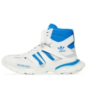 Balenciaga x adidas originals Track Forum Sneakers ”White Blue” 712828W3CZ19040