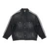 Balenciaga x adidas Oversized-Denim-Jackor ”Black” 724775TNW541129