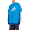 Balenciaga x adidas Oversized T-shirt ”Blue” 731769TNVP34024