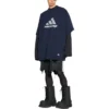 Balenciaga x adidas Oversized T-shirt ”Navy” 731769TNVA64356