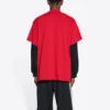 Balenciaga x adidas Oversized T-shirt ”Red” 712398TNVA66278