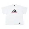 Balenciaga x adidas Oversized T-shirt ”White” 731769TNVA69065